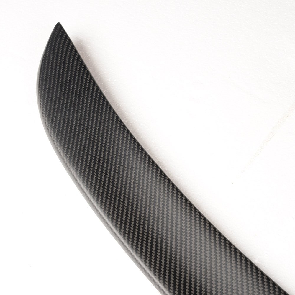 DynaCarbon™️ Matte Carbon Trunk Spoiler for Tesla Model S 2017-2023