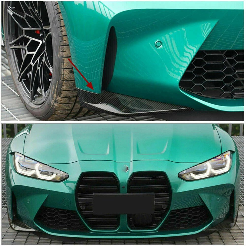 DynaCarbon™️ Carbon OEM Type Front Lip Splitter for BMW G80 G82 M3 M4 2021-2026