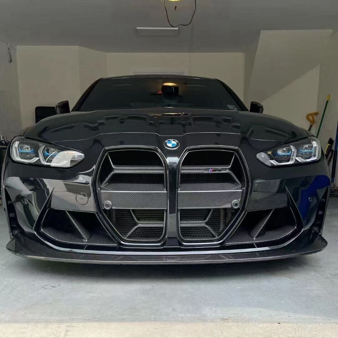 DynaCarbon™️ Carbon CSL Type Front Grill Trims for BMW G80 G82 G83 M3 M4 2021-2026