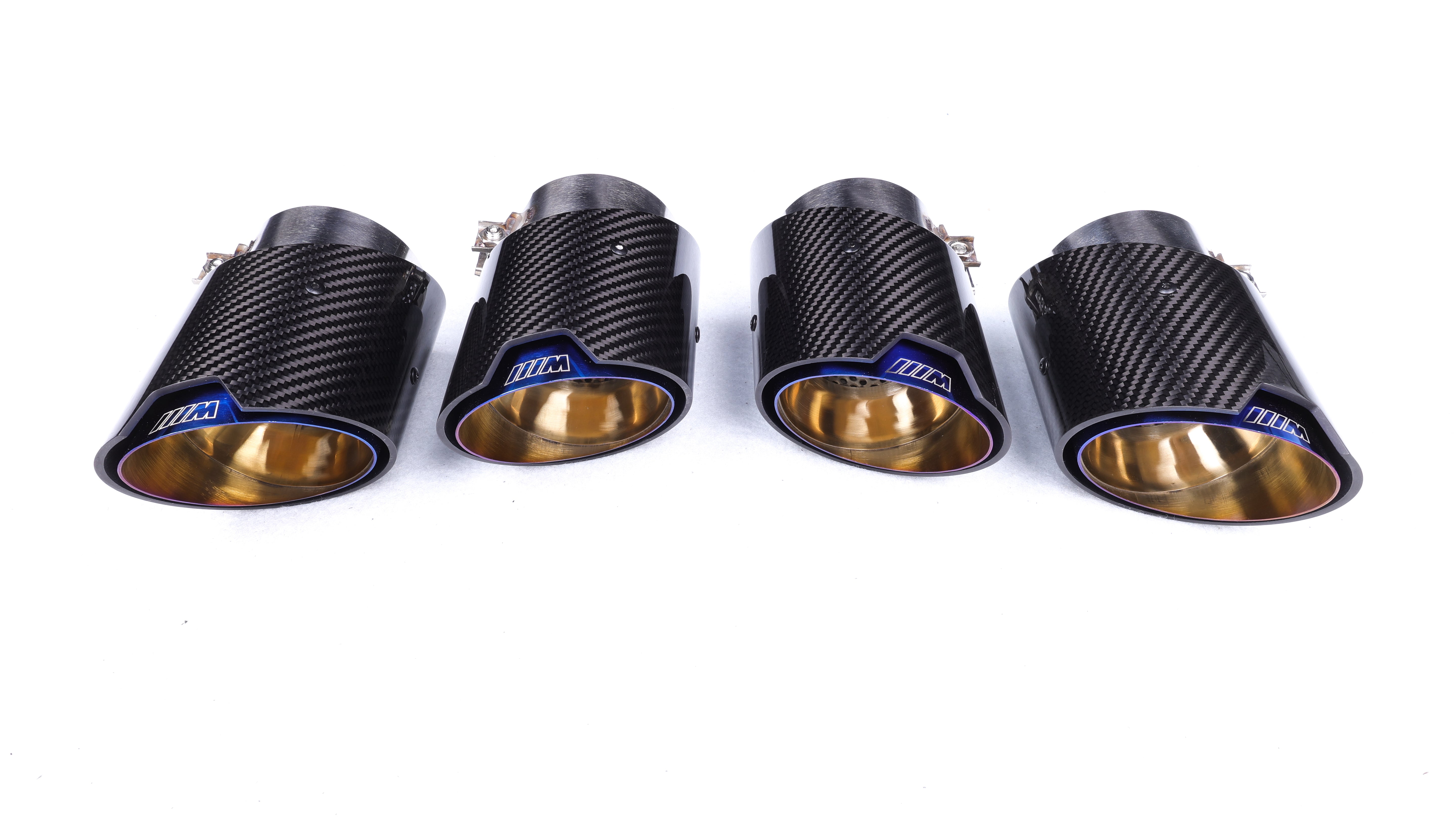 DynaCarbon™️ Carbon Exhaust Tips for BMW G80 G82 G83 M3 M4 2021-2026