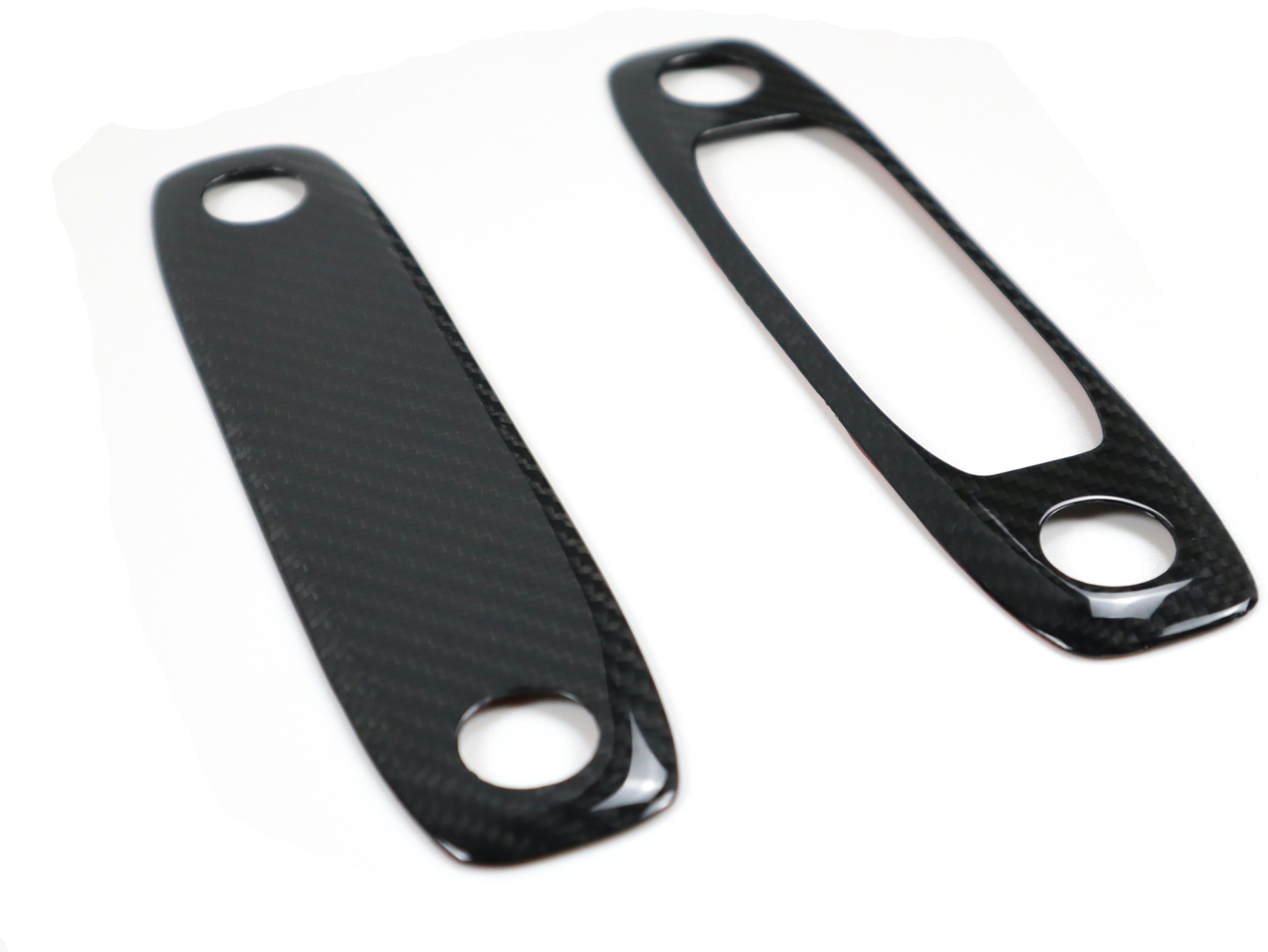 DynaCarbon™ 2 PCS Carbon Fiber Front and Rear Dome Light Trim Kit for Tesla Model 3 2017-2023