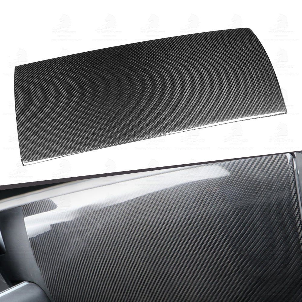 DynaCarbon™ Carbon Fiber Glove Box Trim for Tesla Model 3 2017-2023