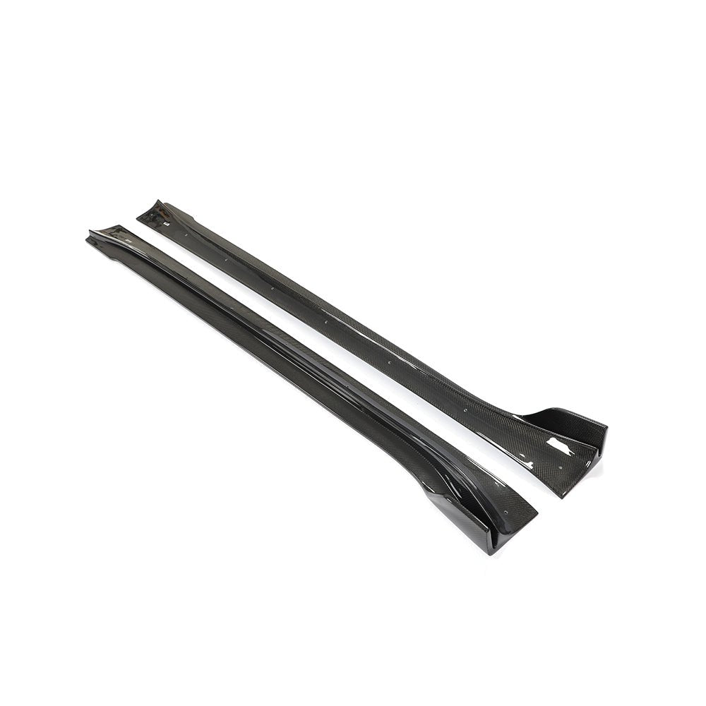 DynaCarbon™️ Carbon Side skirts for Tesla Model Y Sport Utility 4-Door 2019-2021