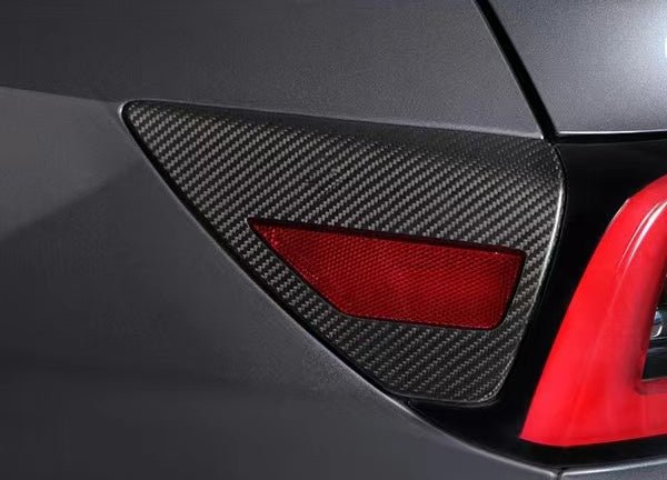 DynaCarbon™ Hard Carbon Fiber Charger Port Trim for Tesla Model 3/Y 2017-2023