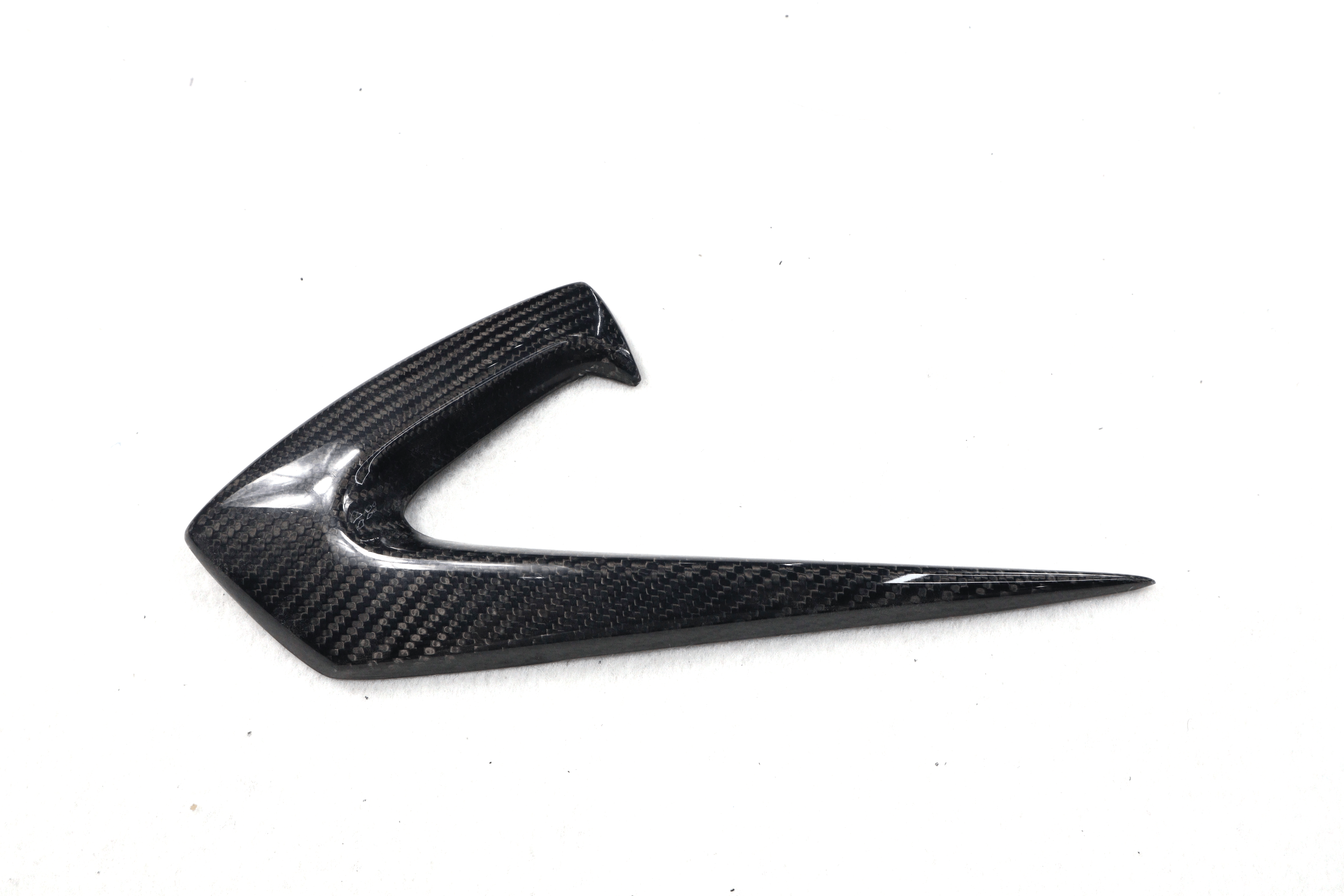 DynaCarbon™ 2 PCS Hard Carbon Fiber Fender Side Camera Frame for Tesla Model 3 CMST Type 2017-2023