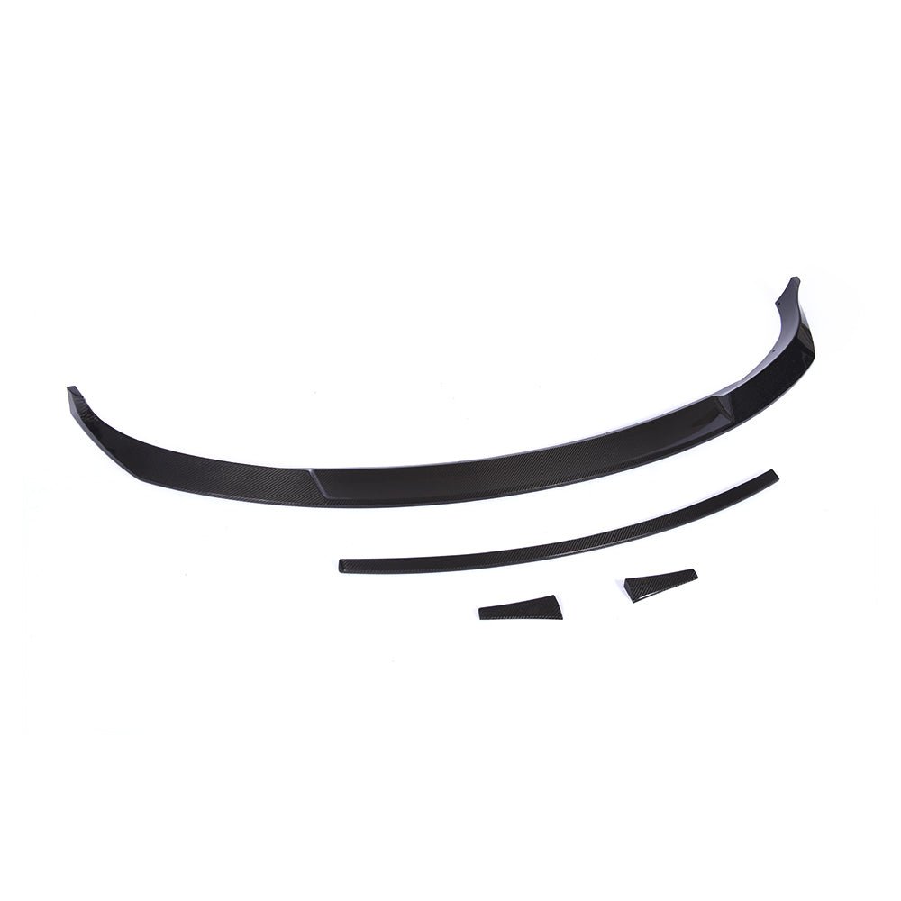 DynaCarbon™️ Carbon Front Lip Spoiler for Tesla Model 3 Sedan 2017-2019