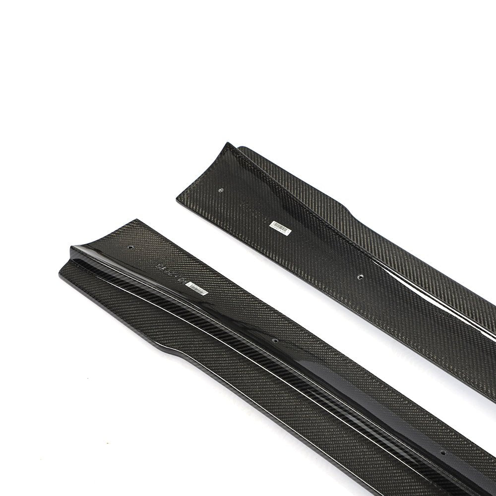 DynaCarbon™️ Carbon Side skirts for Tesla Model Y Sport Utility 4-Door 2019-2021