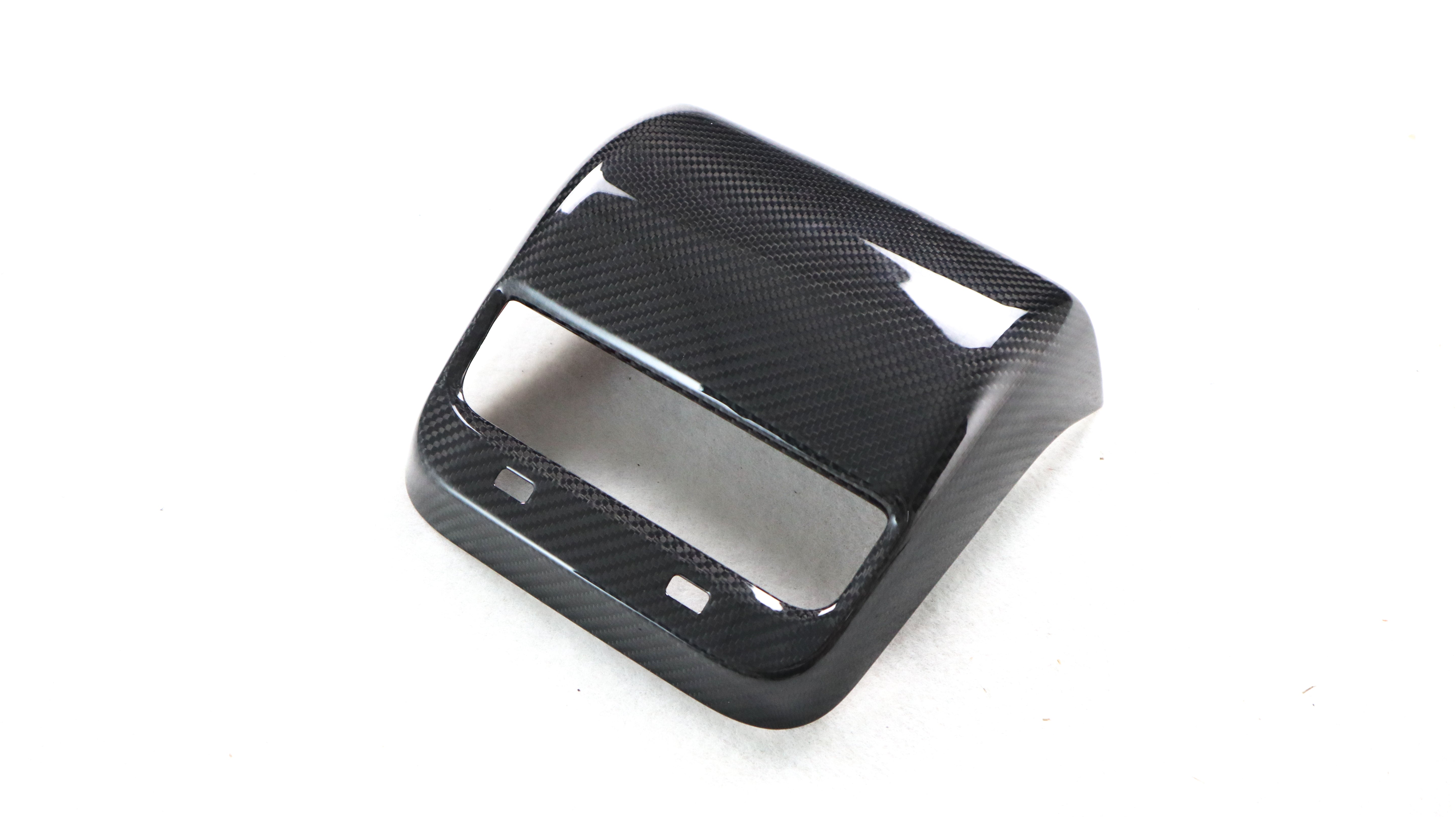 DynaCarbon™ Hard Carbon Fiber Rear Vent Trim for Tesla Model 3/Y 2017-2023