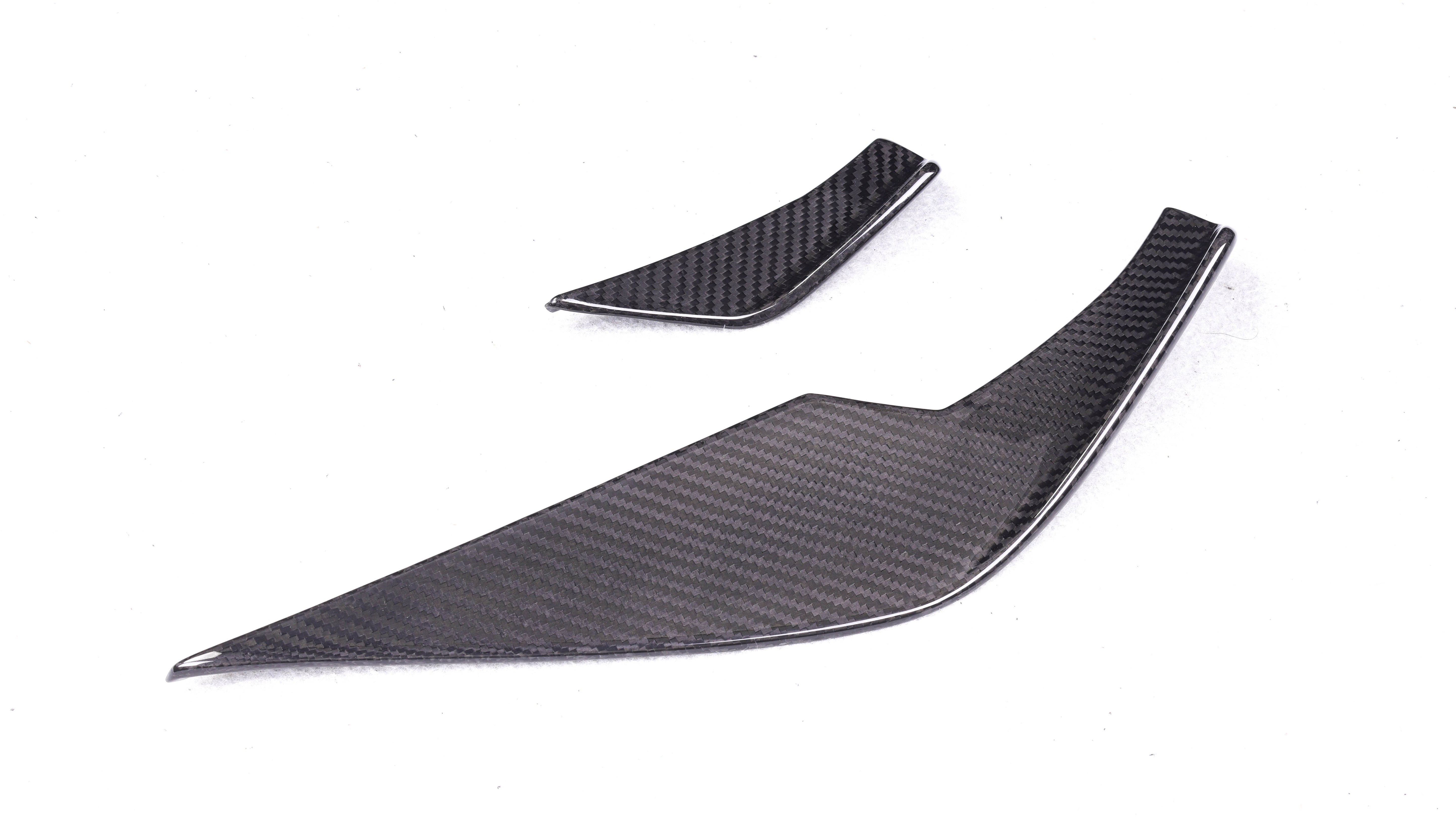 DynaCarbon™️ Carbon VS Type Front Bumper Canards for BMW G80 G82 G83 M3 M4 2021-2026
