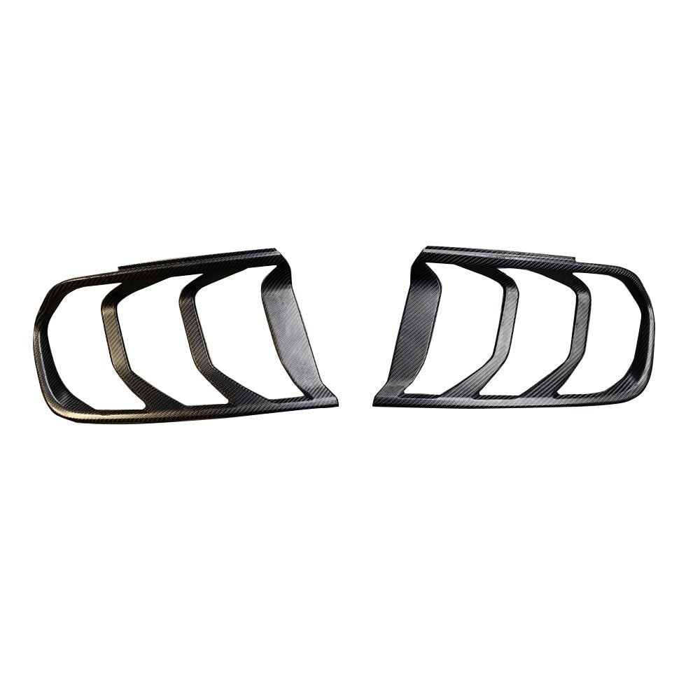 DynaCarbon™️ Carbon Rear Tail Light Cover Frame for Ford Mustang (Fits all models) 2015-2017