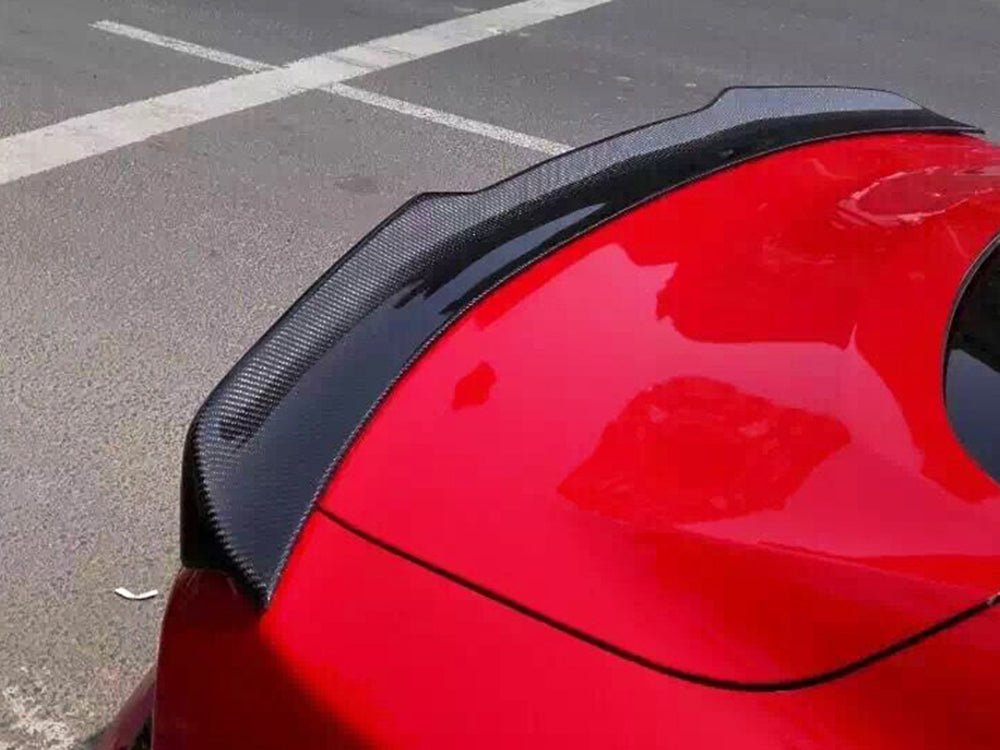 DynaCarbon™️ VZ Style Carbon Rear Spoiler for Ford Mustang Coupe Roush 2015-2023