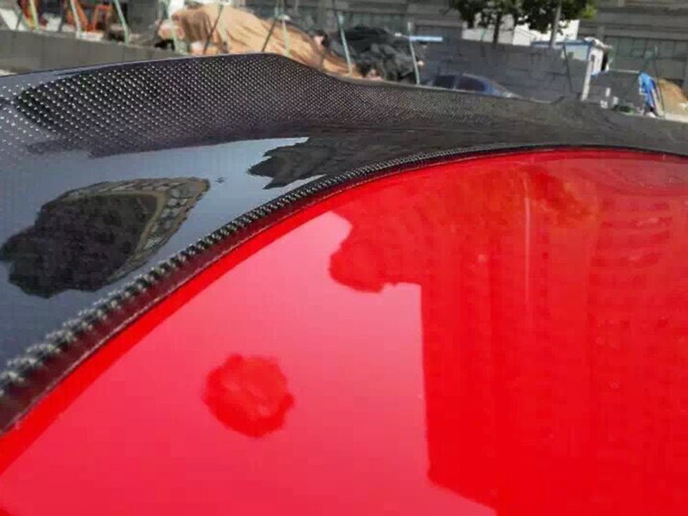 DynaCarbon™️ VZ Style Carbon Rear Spoiler for Ford Mustang Coupe Roush 2015-2023