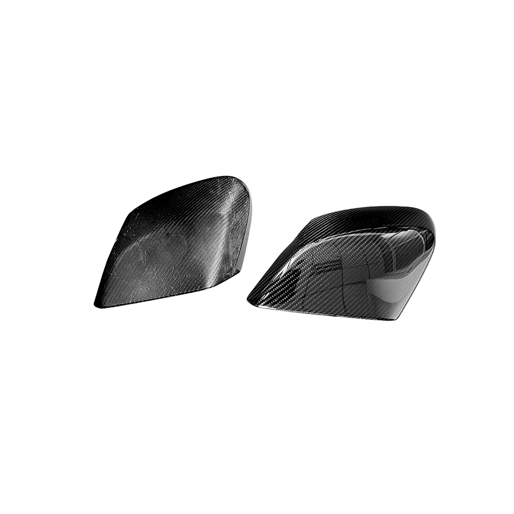 DynaCarbon™️ Carbon Side View Mirror Covers Caps for C8 Corvette 2020-2024