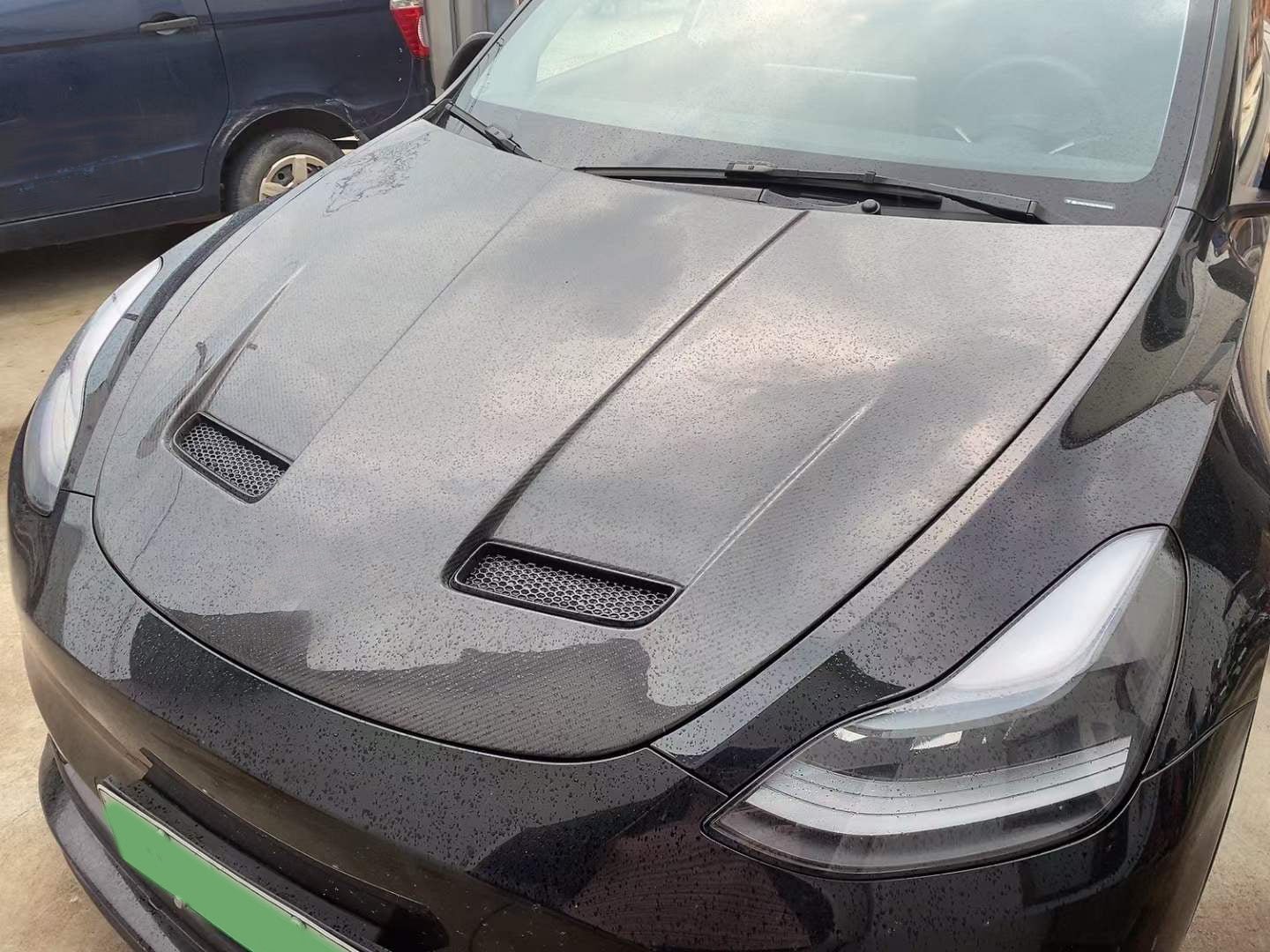 DynaCarbon™️ Carbon Hood Bonnet for Tesla Model Y 2020-2022