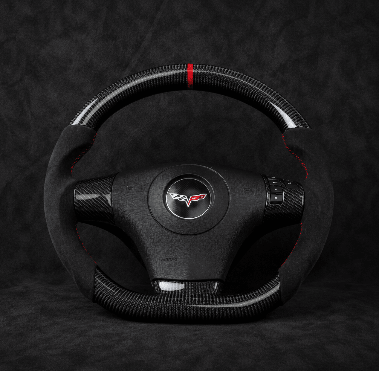 C6 Chevrolet Corvette 2006-2013 Carbon Fiber Steering Wheel