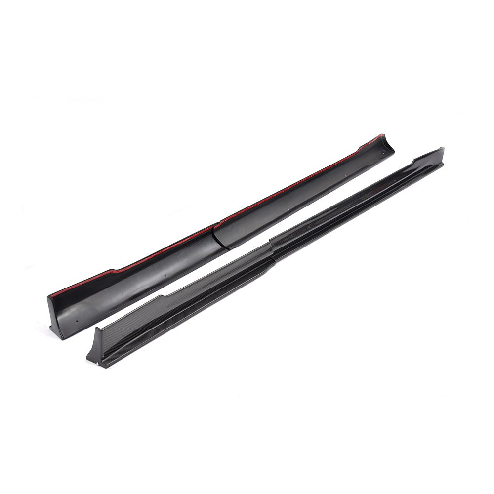 DynaCarbon™️ 4PCS Carbon Side Skirts for Tesla Model S 2014-2017