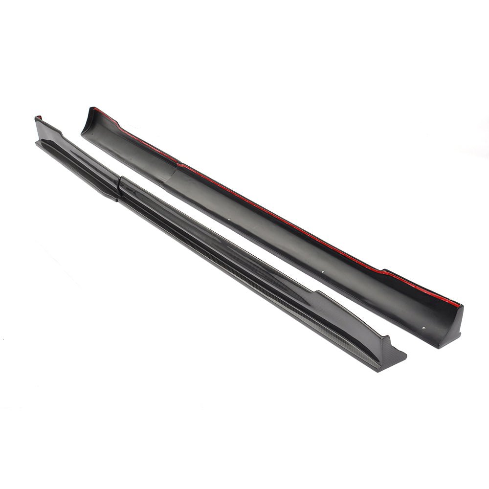 DynaCarbon™️ 4PCS Carbon Side Skirts for Tesla Model S 2014-2017