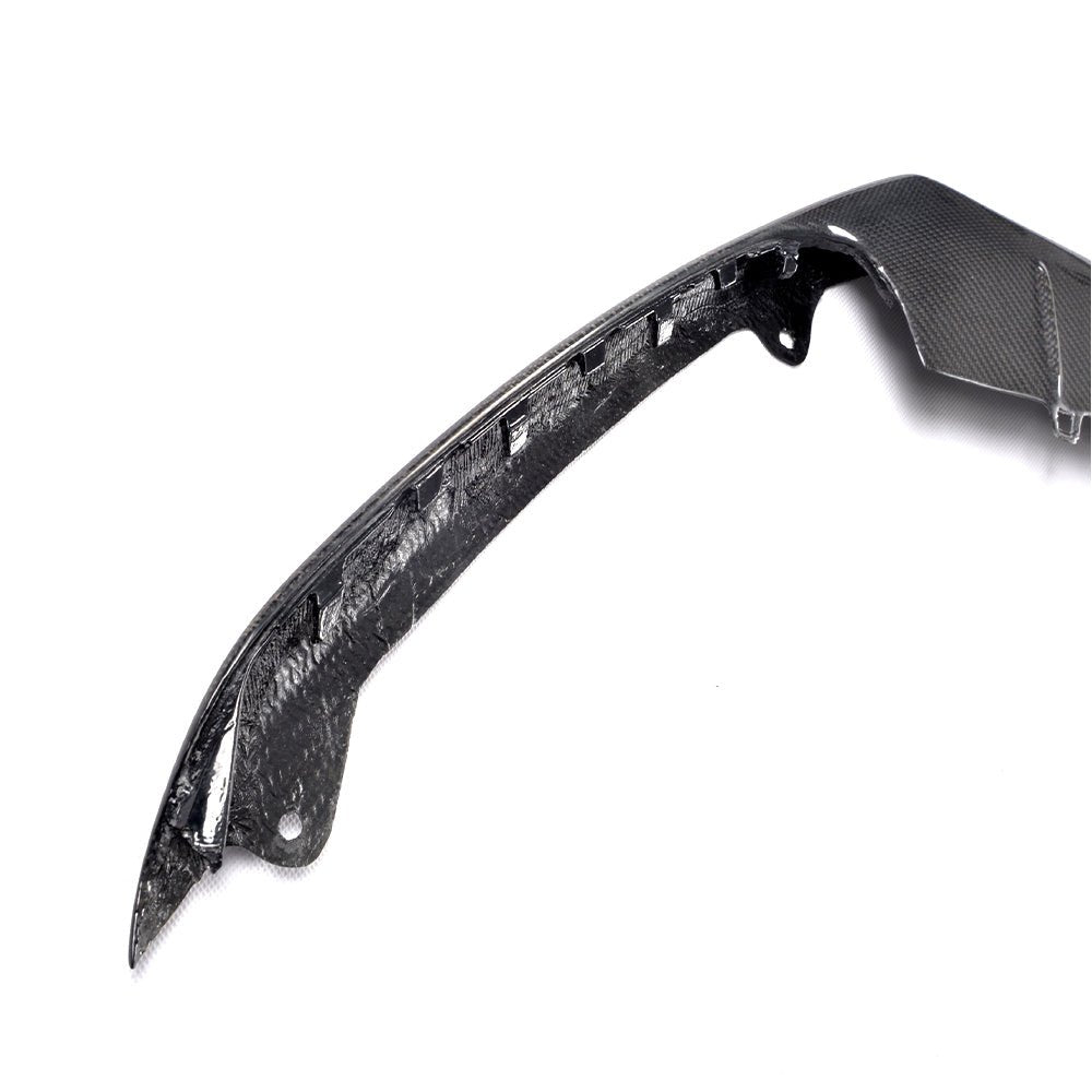 Carbon Front Bumper Lip Diffuser Splitter for Ford Focus RS 2016-2018, view 4