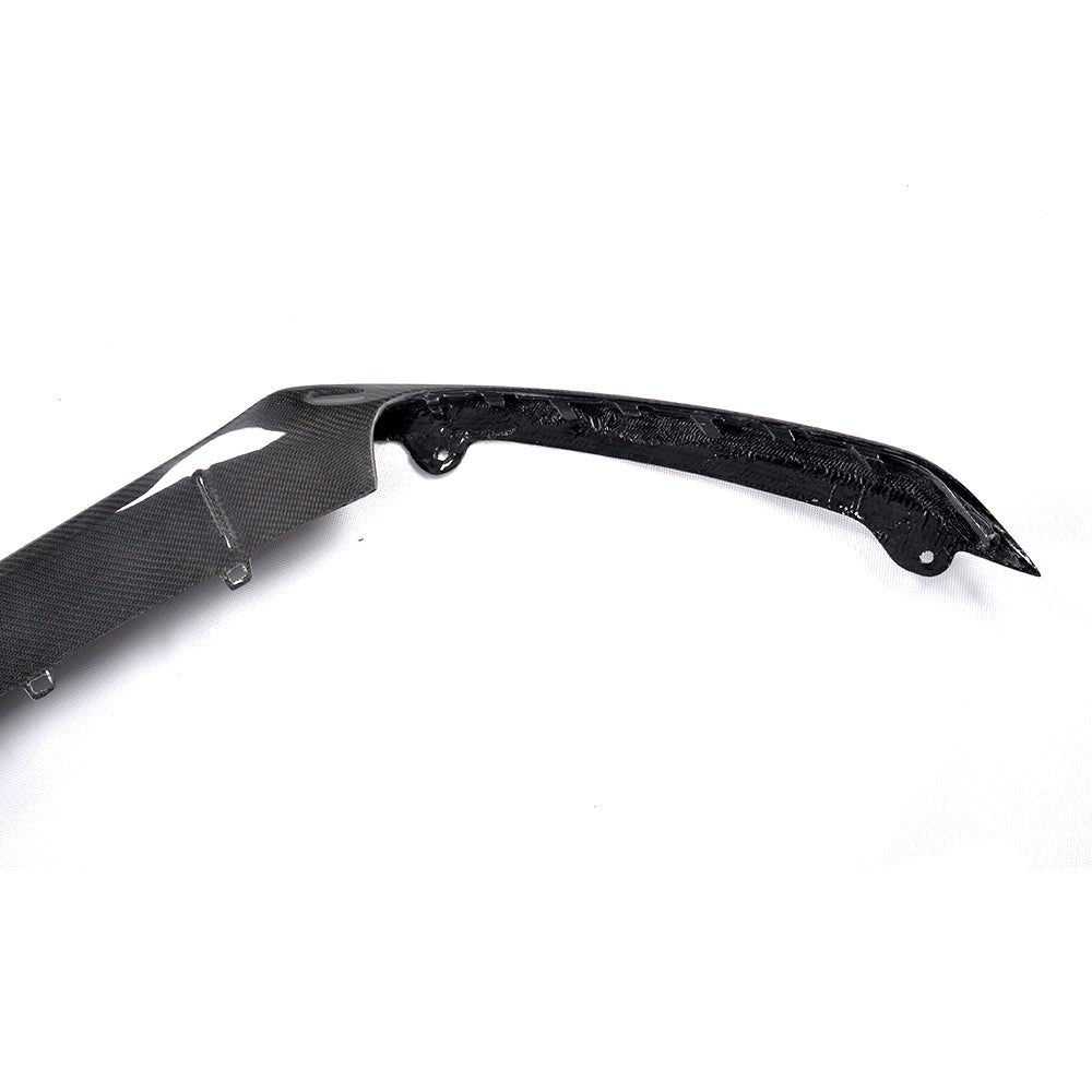 Carbon Front Bumper Lip Diffuser Splitter for Ford Focus RS 2016-2018, view 5