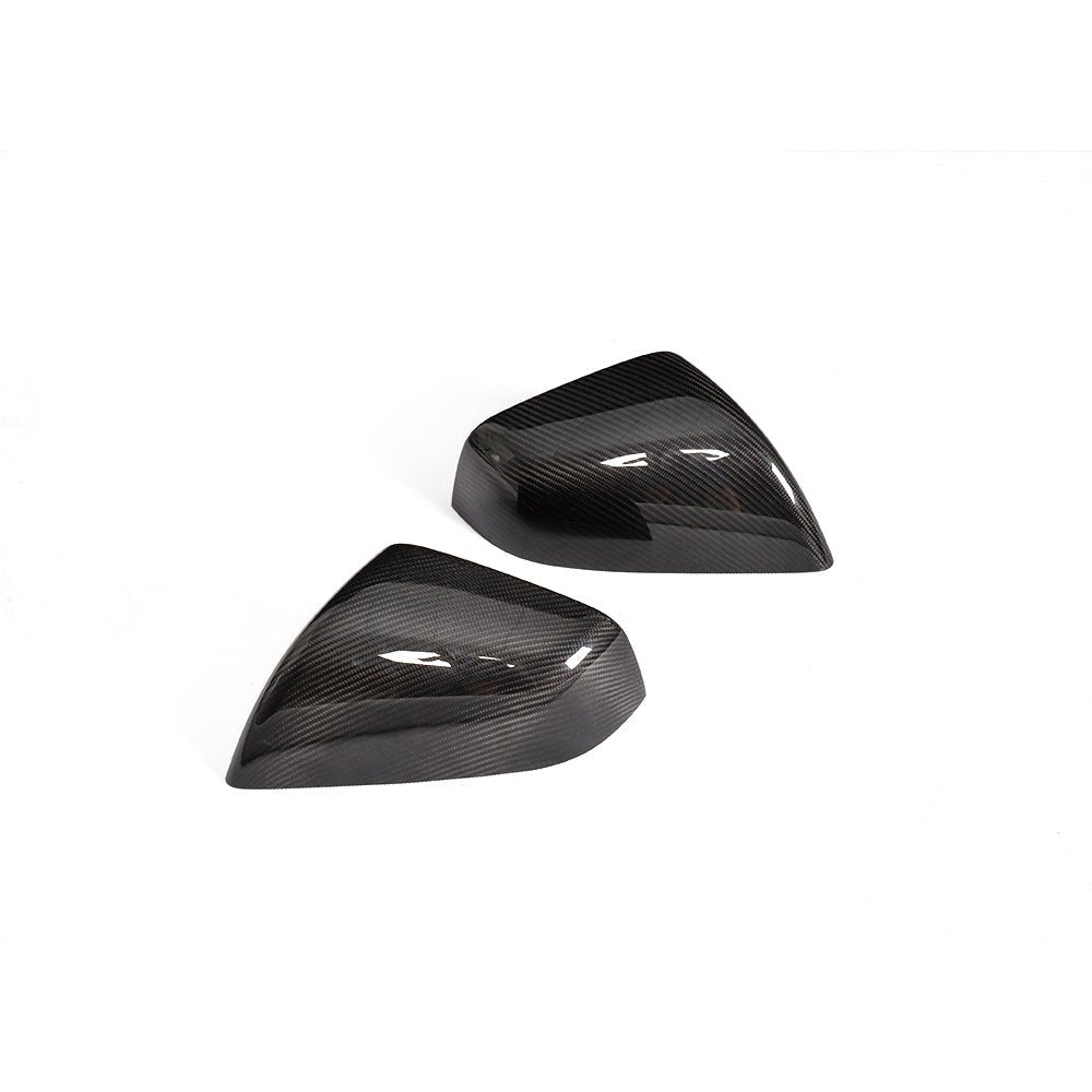 DynaCarbon™️ Carbon Side Mirror Covers for Tesla Model X SUV 2016-2018