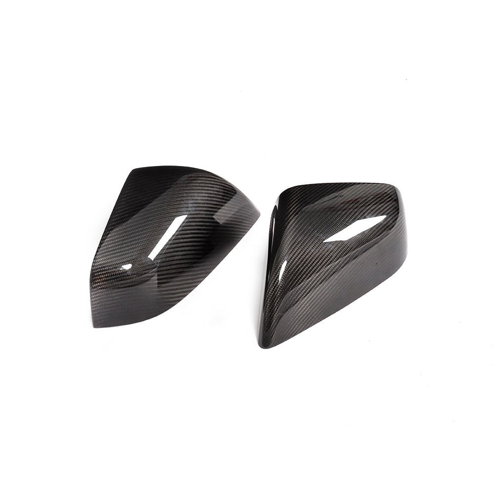 DynaCarbon™️ Carbon Side Mirror Covers for Tesla Model X SUV 2016-2018