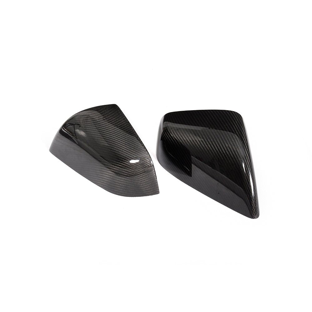 DynaCarbon™️ Carbon Side Mirror Covers for Tesla Model X SUV 2016-2018