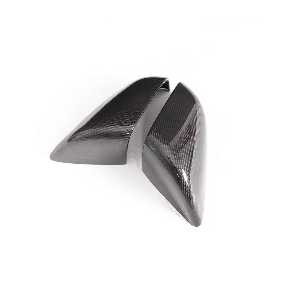 DynaCarbon™️ Carbon Side Mirror Covers for Tesla Model X SUV 2016-2018
