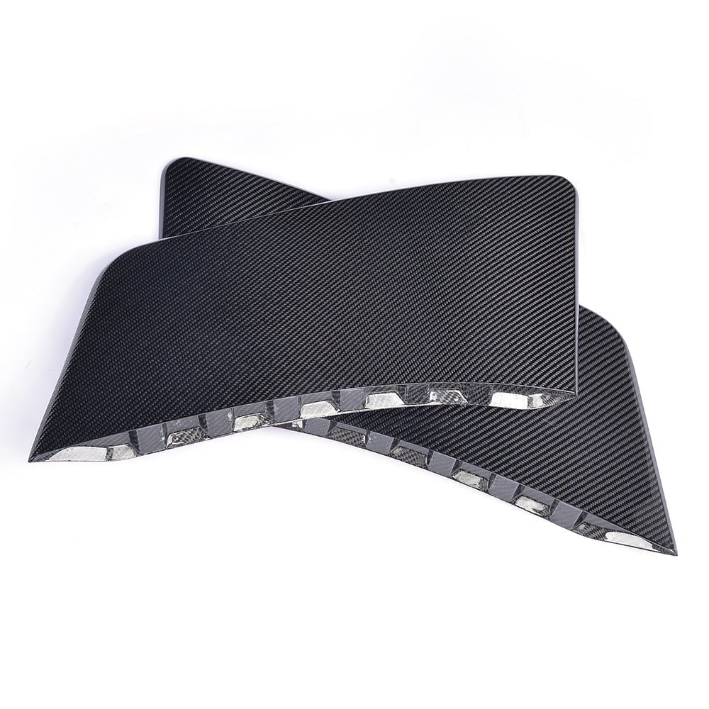 DynaCarbon™️ Carbon Rear Quarter Panel Fender Scoop for Ford Mustang GT Coupe 2015-2023