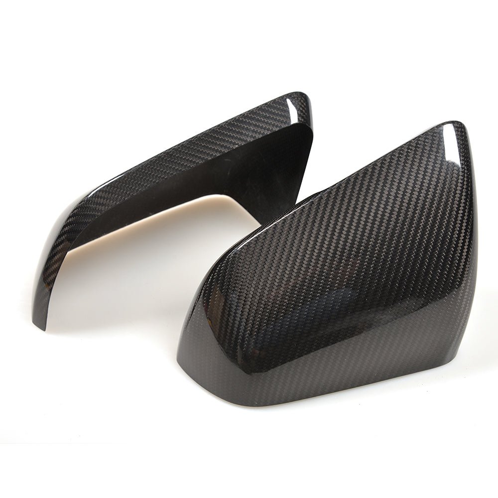 DynaCarbon™️ Carbon Side Mirror Covers WITHOUT Lane Assist for Ford Mustang 2015-2023