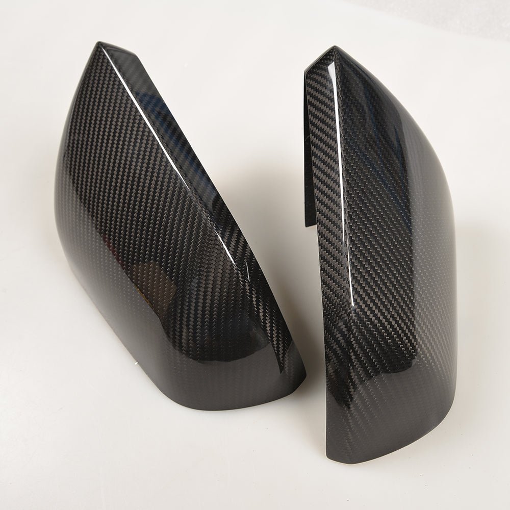 DynaCarbon™️ Carbon Side Mirror Covers WITHOUT Lane Assist for Ford Mustang 2015-2023