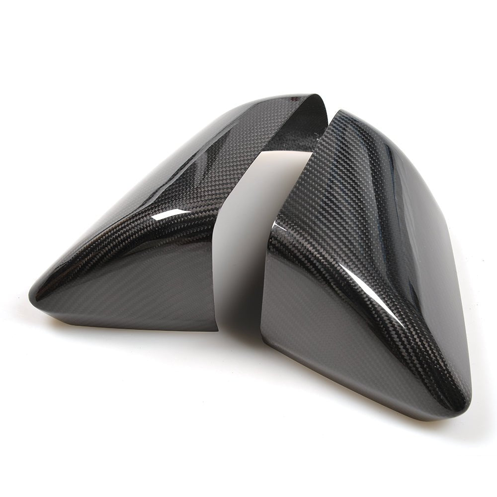 DynaCarbon™️ Carbon Side Mirror Covers WITHOUT Lane Assist for Ford Mustang 2015-2023