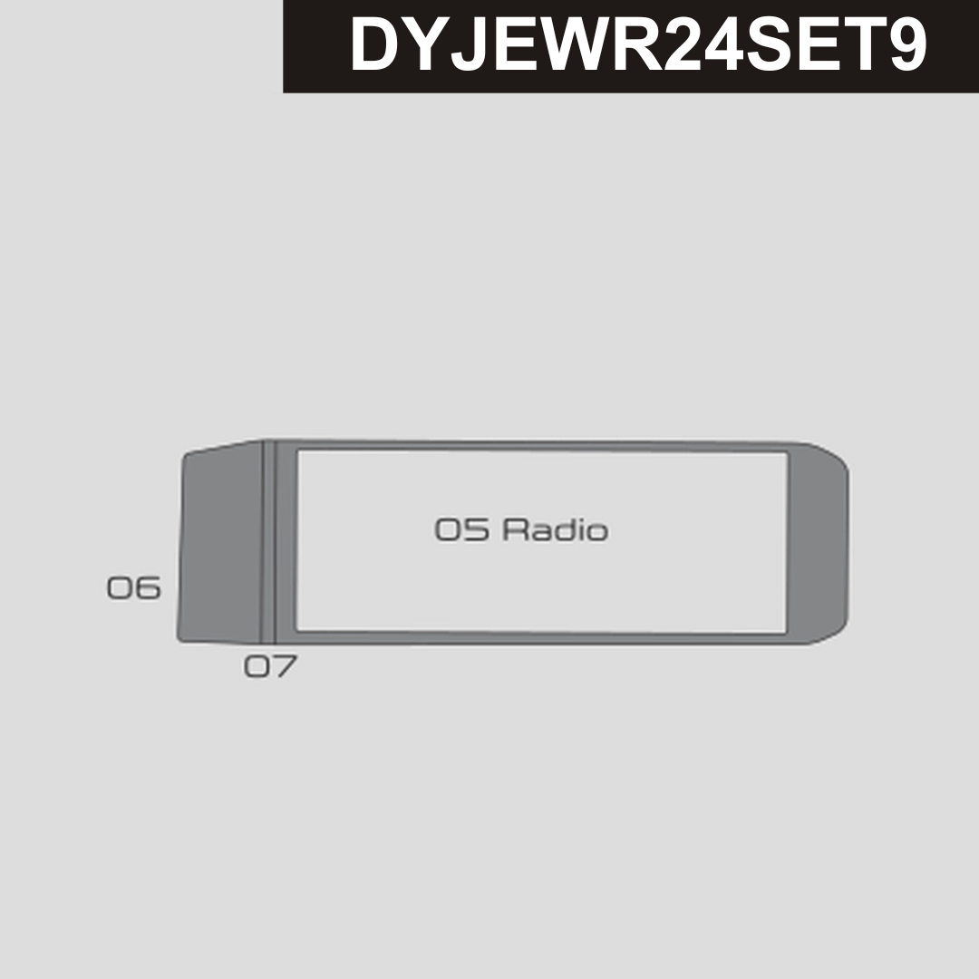 DynaCarbon™️ Carbon Fiber Multimedia for Jeep Wrangler 2024-2025