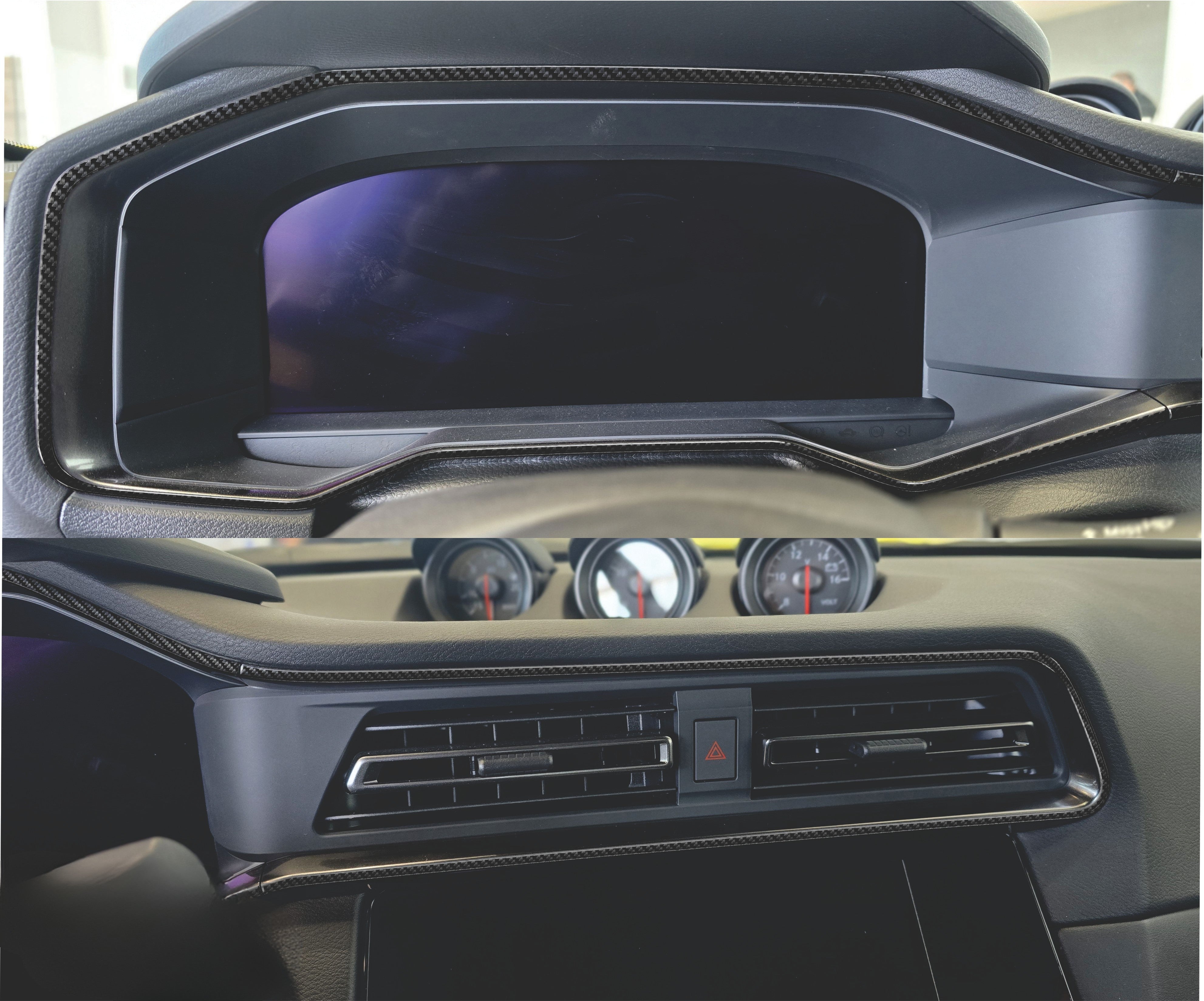 DynaCarbon™️ Carbon Fiber Speedo and Center Vent Trim Nissan Z 2023-2026
