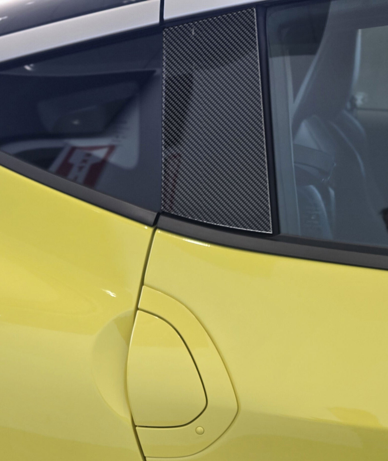 DynaCarbon™️ Carbon Fiber Exterior Door Pillars Trim Nissan Z 2023-2026