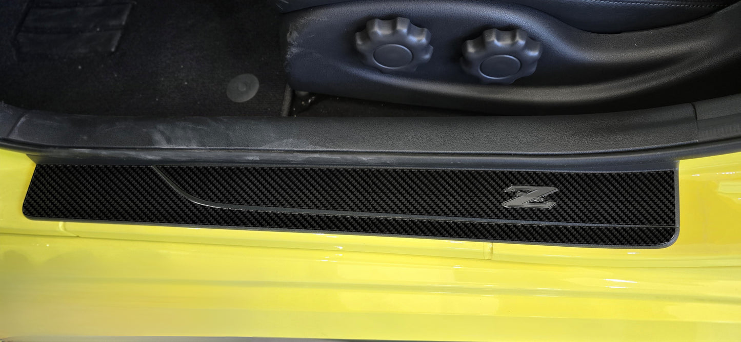 DynaCarbon™️ Carbon Fiber Door Sills Trim Nissan Z 2023-2026