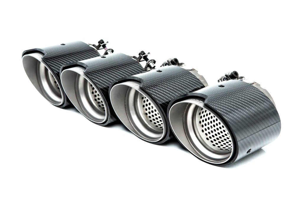 DynaCarbon™️ Carbon Exhaust Tips for BMW G80 G82 G83 M3 M4 2021-2026