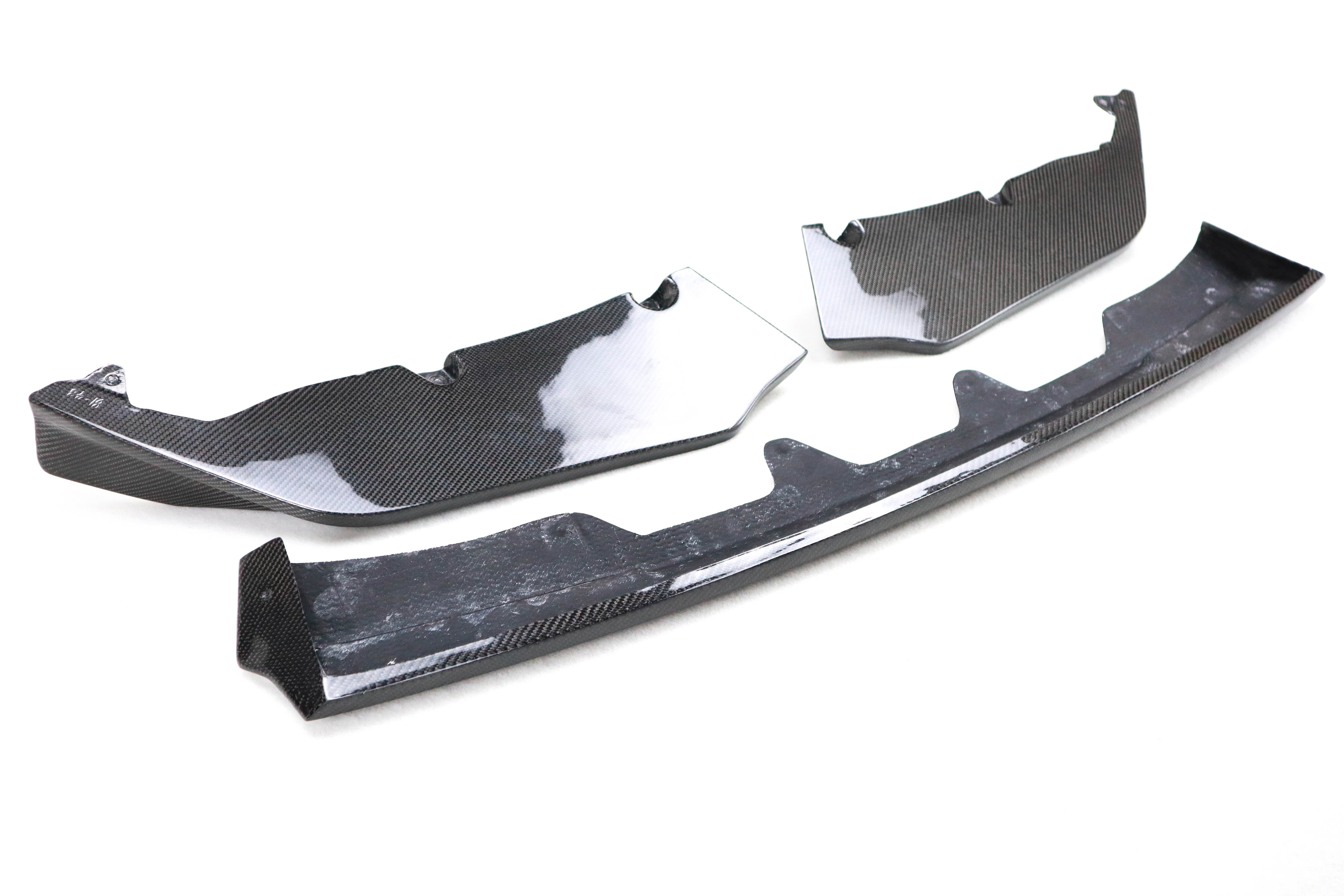DynaCarbon™️ Carbon V Type Front Lip Spoiler for BMW G80 G82 M3 M4 2021-2026