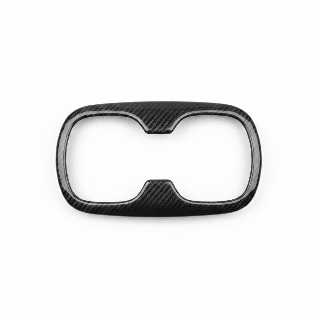 DynaCarbon™️ Carbon Fiber Rear Cupholder Trim Toyota Camry 2025-UP