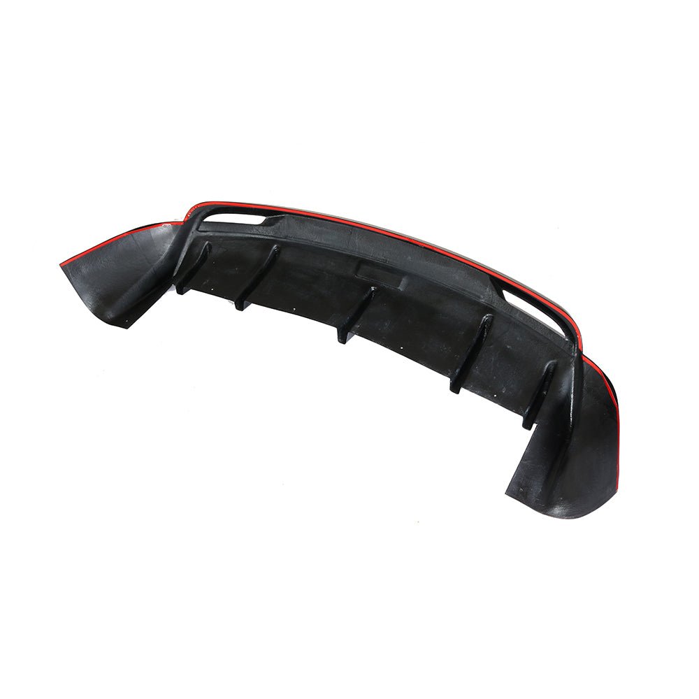 DynaCarbon™️ Carbon Rear Diffuser for Tesla Model X 75D 90D P90D 100D P100D 2016-2018