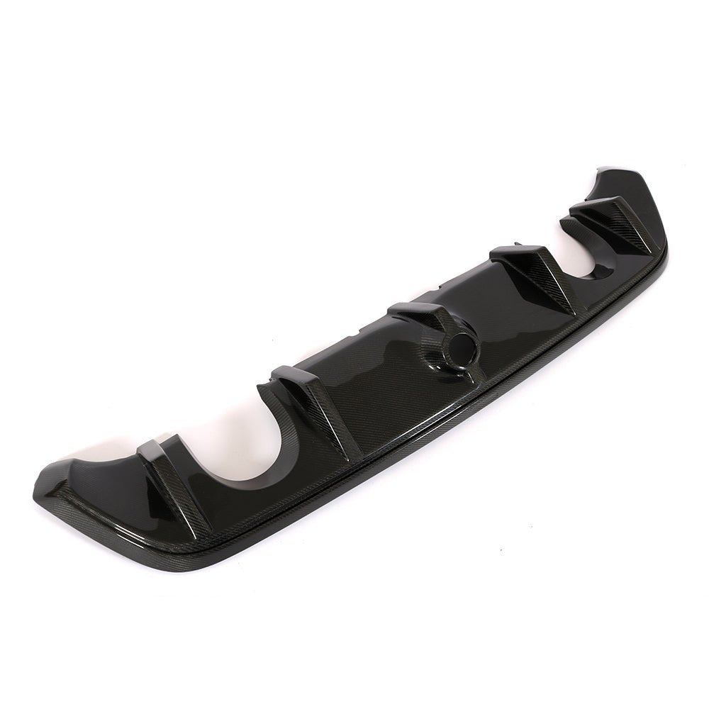 Carbon Rear Bumper Lip Diffuser for Ford Focus RS 2016-2018