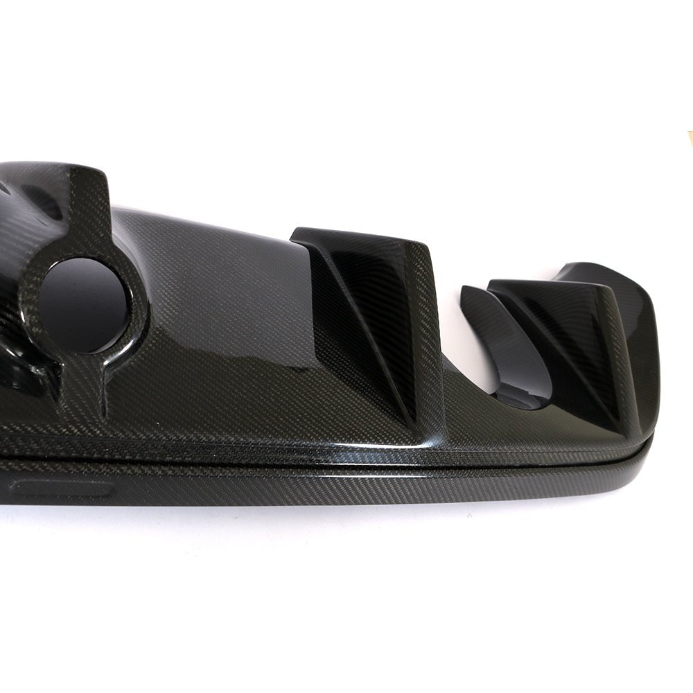 Carbon Rear Bumper Lip Diffuser for Ford Focus RS 2016-2018, view 4