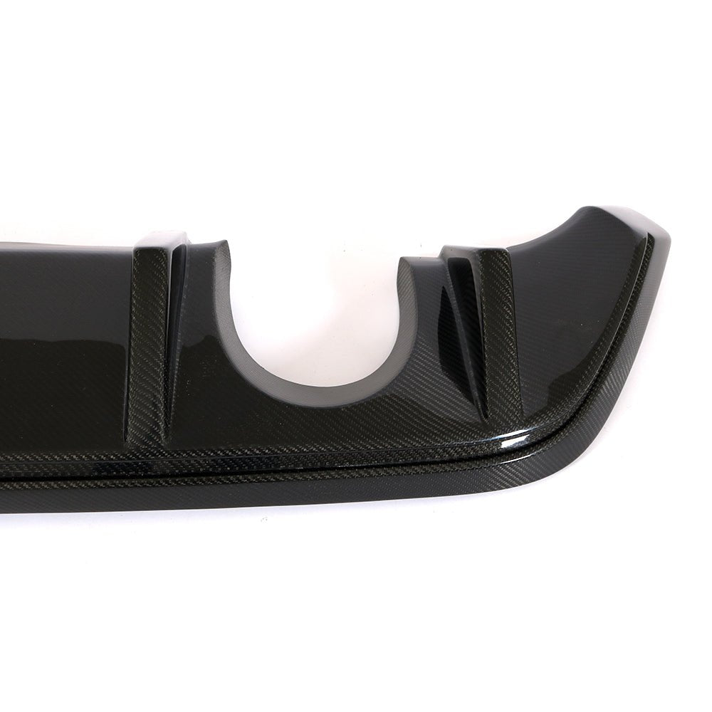 Carbon Rear Bumper Lip Diffuser for Ford Focus RS 2016-2018, view 6