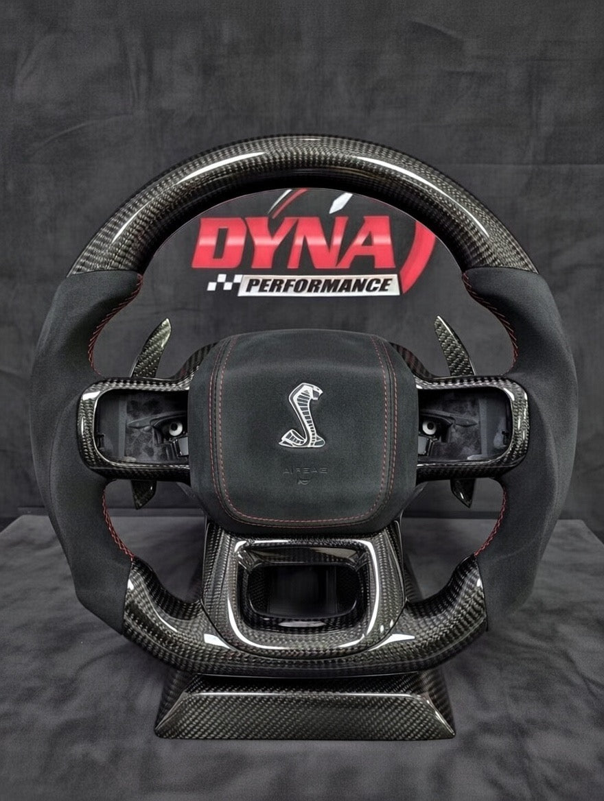 2024+ Ford F-150 Raptor Steering Wheel (button surround trims included)