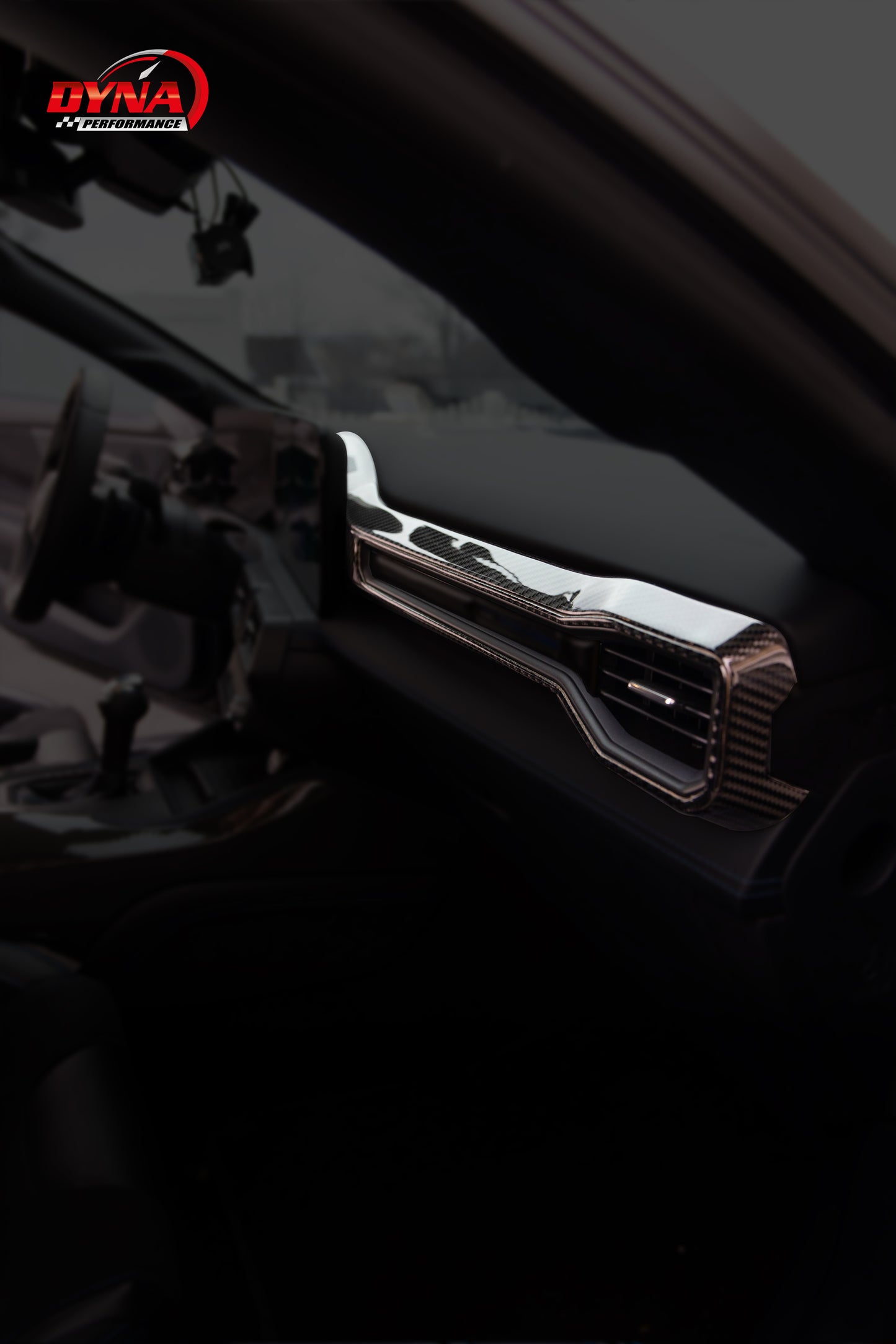 DynaCarbon™ Carbon Driver and Passenger Trims for Ford Mustang 2024