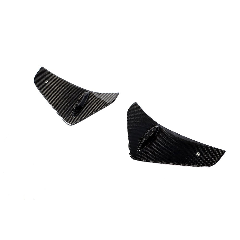 DynaCarbon™️ Carbon Front Bumper Canards for Tesla Model 3 2018-2020