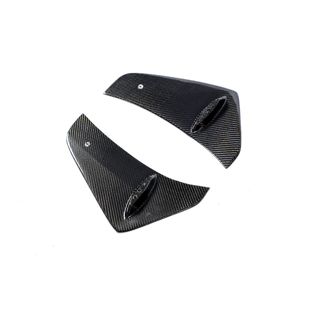 DynaCarbon™️ Carbon Front Bumper Canards for Tesla Model 3 2018-2020