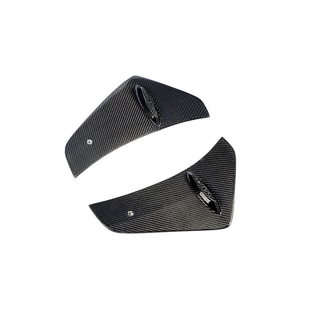 DynaCarbon™️ Carbon Front Bumper Canards for Tesla Model 3 2018-2020