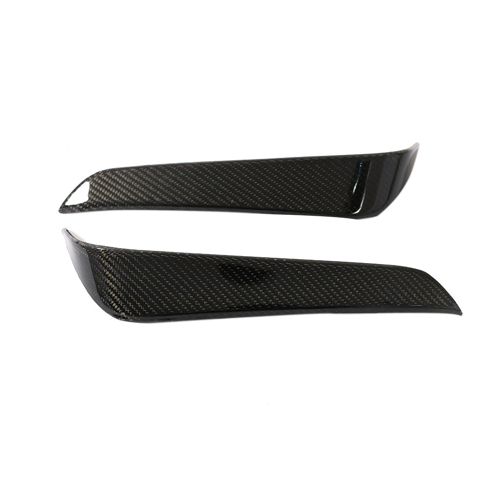 DynaCarbon™️ Carbon Rear Bumper Vents Fins for Tesla Model X 75D 90D P90D 100D P100D 2016-2018
