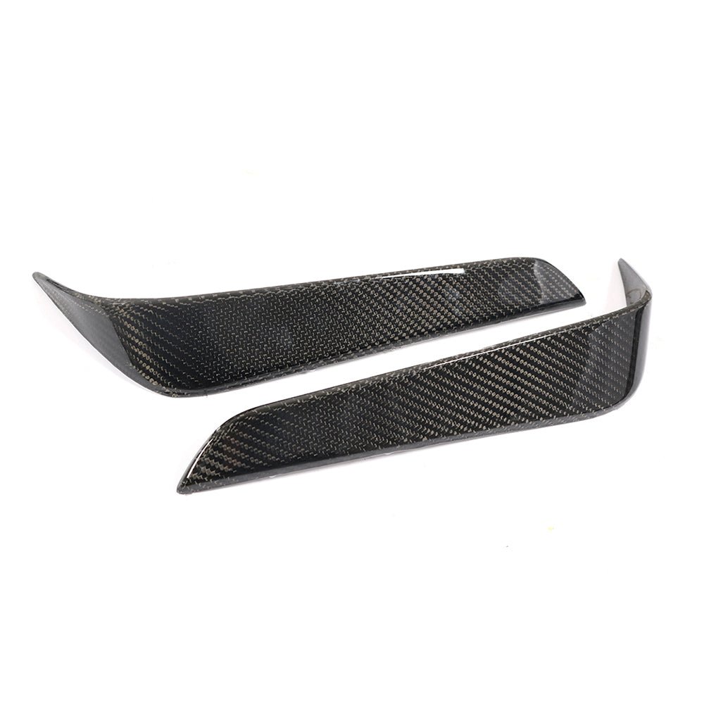DynaCarbon™️ Carbon Rear Bumper Vents Fins for Tesla Model X 75D 90D P90D 100D P100D 2016-2018