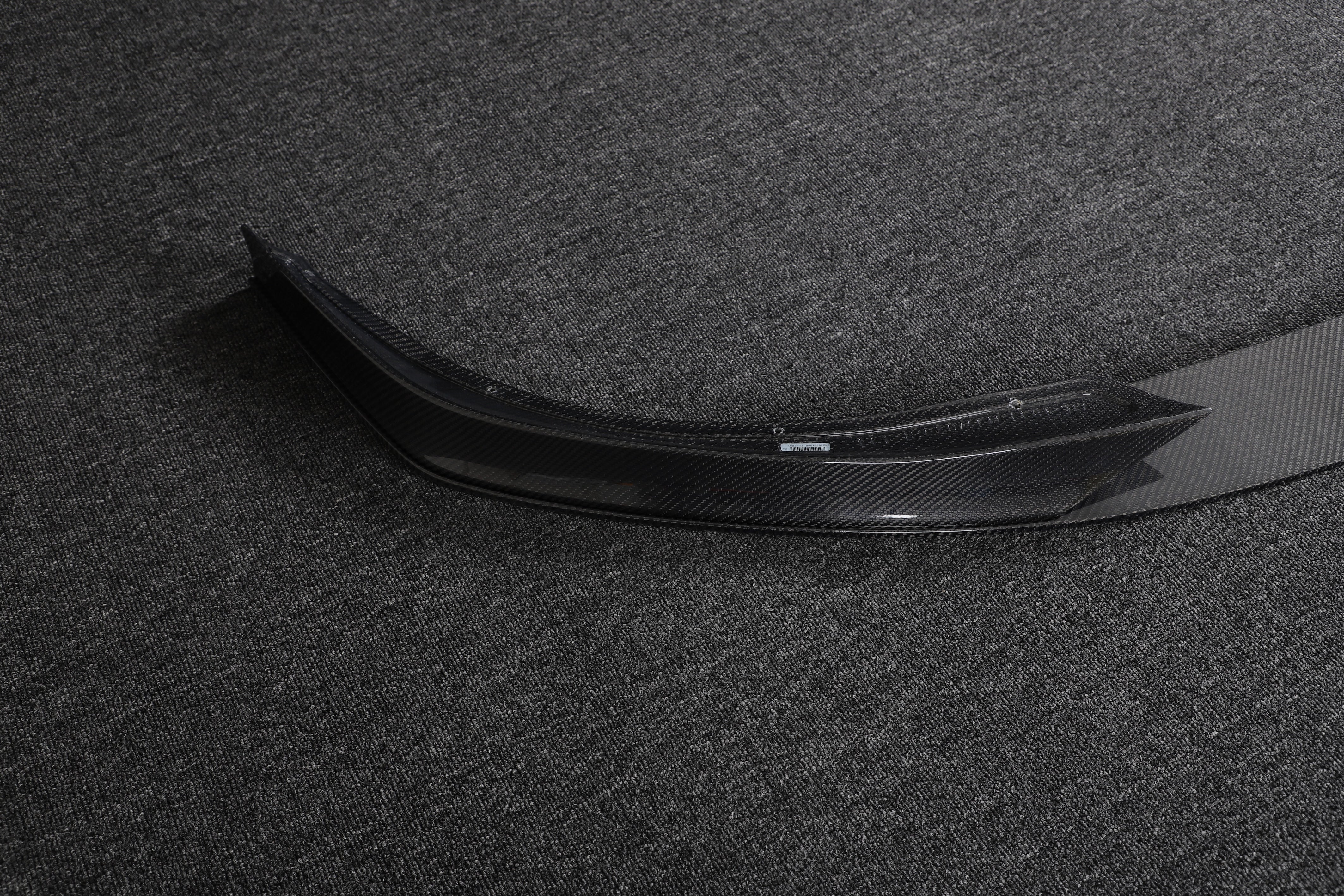 DynaCarbon™️ Carbon Front Bumper Lip for Tesla Model S Plaid 2021-2023